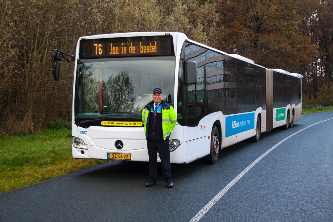 Een leven op de bus: Jan (71) rijdt nog steeds